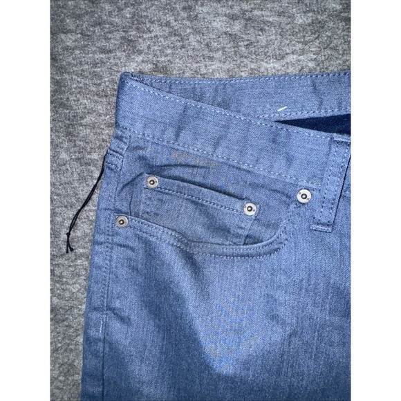 Banana Republic Men Travel Jean Pant Athletic Fit Stretch Blue Wash Sz 36x31 NEW - Picture 2 of 8